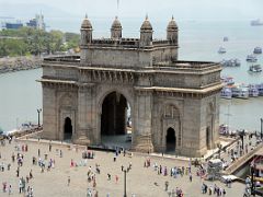 02 The Gateway of India Close Up In Mumbai From The Taj Mahal Palace Hotel