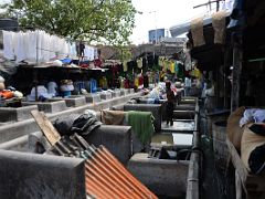 04 Mahalaxmi Dhobi Ghat Dirty Laundry From All Over Mumbai Is Brought Here And Hand Washed In Rows Of Concrete Troughs