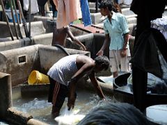 05 Mahalaxmi Dhobi Ghat Dirty Laundry Is Hand Washed By Dhobis Washermen