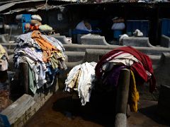 09 Mahalaxmi Dhobi Ghat Washed Clothes Waiting To be Hung