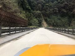 02C Crossing The Large Bridge Over The Lachung River On The Drive To Chungthang And On To Lachung Sikkim India