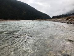 07C Yumthang River Flows Thru Yumthang Valley Of Flowers Sikkim India