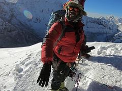 02A Lal Sing Tamang On The Island Peak Summit 6189m