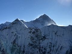 06A Chomolonzo 7804m, Cho Polu 6700m, Makalu 8485m From Island Peak Summit 6189m