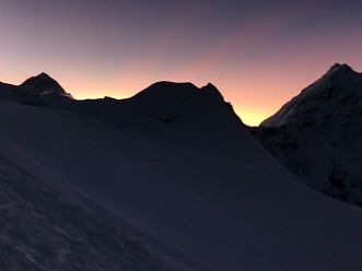 High Camp To Bottom Of Fixed Ropes
