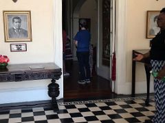 03A Entrance vestibule to the inside of Devon House mansion in Kingston Jamaica