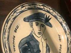 07C The games room has a memorial plate to Admiral Nelson (1758-1805) Devon House mansion Kingston Jamaica