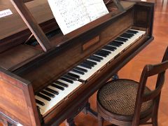 14B The ballroom has a Broadwood piano as its centrepiece Devon House mansion Kingston Jamaica