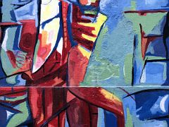 10 Distorted Reality mural by Stanford Watson Water Lane Street Art Kingston Jamaica