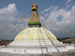 Kangchenjunga 01 01 Kathmandu Boudhanath Long View Boudhanath is the largest stupa in Nepal and one of the largest in the world. With three square tiers surrounding the central circle of the dome, Boudhanath is&hellip;