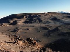 10B The Summit Area With A Far Off Glacier Near The Summit Of Mount Kilimanjaro Kili October 11, 2000