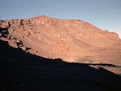 02 Reaching The First Flat Area On The Descent From The Summit Of Mount Kilimanjaro Kili October 11, 2000