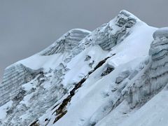 14B The true Lobuche East summit close up from the fore summit