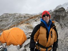16D It took us 90 minutes to rappel abseil down from the Lobuche East summit back to high camp 5600m