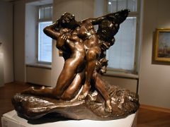 1884 Eternal Springtime bronze sculpture - Auguste Rodin - Pushkin Museum Moscow Russia