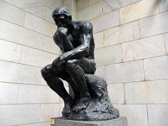 1903 Cast of The Thinker - Auguste Rodin sculpture - Pushkin Museum Moscow Russia