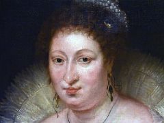 03B 1620 Lady Alethea Talbot, Countess of Arundel - Peter Paul Rubens - detail - Museu Nacional Art de Catalunya Barcelona Spain