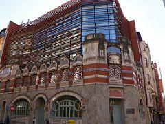 07 Centro Municipal Castanos modernist style building was designed by architect Ricardo Bastida in 1905 next to Artxanda Lower Cable Station Bilbao Spain