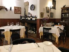 01B The Wine And Tables Are Ready For Lunch At Ibai Restaurant San Sebastian Donostia Spain