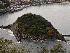 04C Santa Clara Island From Mount Igueldo San Sebastian Donostia Spain