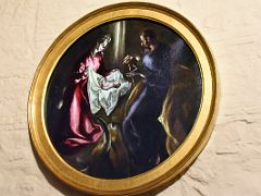 02A Nativity - El Greco 1603-05 Museo Del Greco Museum Toledo Spain