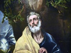 06A Tears of St Peter - El Greco 1587-96 Museo Del Greco Museum Toledo Spain