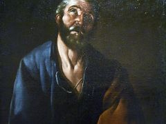 06C Tears of St Peter - Francisco de Zurbaran 1633 Museo Del Greco Museum Toledo Spain