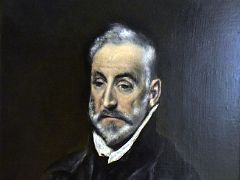 07A Portrait of Antonio de Covarrubias y Leiva - El Greco 1600 Museo Del Greco Museum Toledo Spain