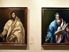 13 Saint Bartholomew and Saint Matthew - El Greco 1610-14 Museo Del Greco Museum Toledo Spain