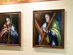 17 Saint Jude Thaddeus and Saint Andrew - El Greco 1610-14 Museo Del Greco Museum Toledo Spain