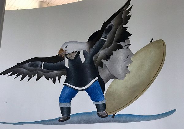 Inuit Art At Iqaluit Airport