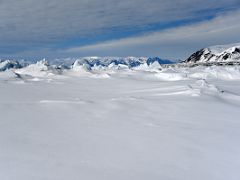 01B Looking At Snow Ridges For Polar Bears At The Beginning Of Day 4 On Floe Edge Adventure Nunavut Canada