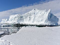 04B An Iceberg Is Reflected In The Sea Water On Day 4 Of Floe Edge Adventure Nunavut Canada