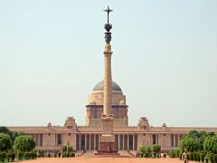 25 Delhi Rashtrapati Bhavan Presidents Estate And Jaipur Column Close Up