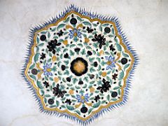 22 Jaipur Amber Fort Ganesh Pol Ceiling Painting