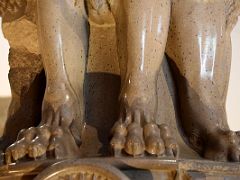 03D Beautifully Carved Lion Legs And Feet From The Lion Capital Of Askokan Pillar In Sarnath India Archeological Building