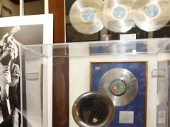 08B Bob Marley Grammy Lifetime Achievement Award inside Bob Marley Museum Kingston Jamaica