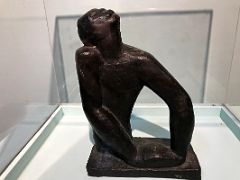 05A Negro Aroused (maquette) by Edna Manley 1935 Bronze sculpture National Gallery Of Jamaica Kingston