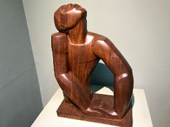05B Negro Aroused by Edna Manley 1935 Mahogany sculpture National Gallery Of Jamaica Kingston