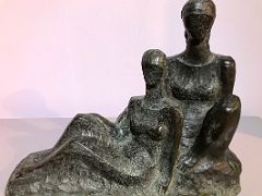 08 The Mountains by Edna Manley 1977 bronze sculpture National Gallery Of Jamaica Kingston