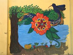 05B Mural by Maya Kishkushim (Israel) Paint Jamaica street art in Kingston Jamaica