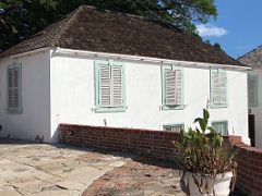 05B Small informative museum building inside Fort Charles Port Royal Kingston Jamaica
