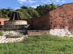 09 A circular structure and a building on the site of Fort Charles Port Royal Kingston Jamaica