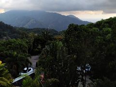 01B Strawberry Hill got its name in 1780 from Horace Walpole who realised the land and temperature were ideal for growing strawberries Entrance view near Kingston Jamaica