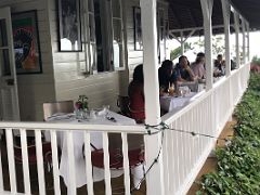 04A We had lunch on the patio of The Great House Strawberry Hill Resort near Kingston Jamaica