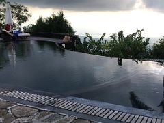 05A The infinity pool at Strawberry Hill Resort near Kingston Jamaica