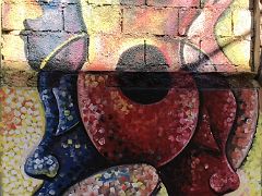 06B Musical Vibration mural by Alphanso Blake Water Lane Street Art Kingston Jamaica