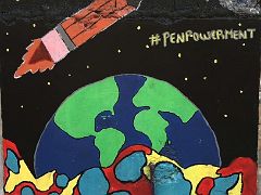 07 Penpowerment mural by Danijah Taylor Water Lane Street Art Kingston Jamaica