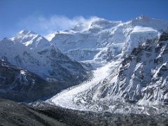Kangchenjunga 04 07 Kangchenjunga North Face From Above Pangpema We climbed a very steep 230m hill directly behind Pangpema to get a more complete view. In fact, the only extra things you can see are Kambachen and a little&hellip;