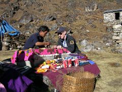 Kangchenjunga 05 02 Sele La Camp Shopping As I entered Sele La camp (4290m) on the way from Kangchenjunga North to South Base Camp trails, I was surprised to see an open-air shop run by Lobsang. I&hellip;